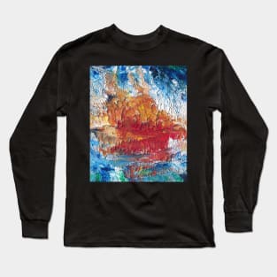 Flowing color-abstract art T Shirt Long Sleeve T-Shirt